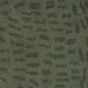 Organic Pattern Hand-Tufted Wool Rug in Moss Green