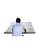 Floral Traditional Hand-Knotted NZ Wool Rug