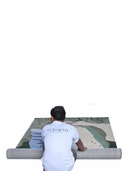 Contemporary Artistic Hand Tufted Wool Rug