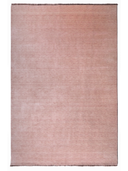 Harmony Minimal Contemporary Blush Pink Handloom Wool Rug
