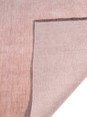 Harmony Minimal Contemporary Blush Pink Handloom Wool Rug