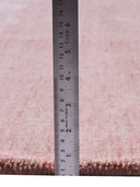 Harmony Minimal Contemporary Blush Pink Handloom Wool Rug