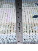 knotted rug pile height