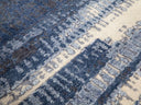 Royal Indigo Mist Hand-Knotted Silk Rug