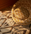 Illusion Geometric Hand Tufted Wool & Viscose Rug