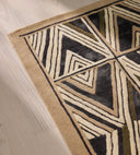 Illusion Geometric Hand Tufted Wool & Viscose Rug