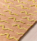 Wavy Modern Hand-Tufted Viscose & NZ Wool Rug