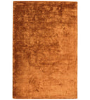 Tom Orange Viscose Rug