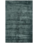 Tom Petrol Viscose Rug