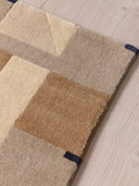 Cube Modern Geometric Hand-Tufted Wool Rug