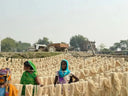 drying wool yarn for rug making