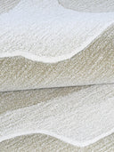 tufted wool rug close up