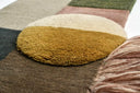 knotted rug close up