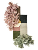 hand knotted wall art rug