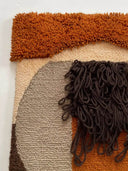 wool wall art rug for home decor