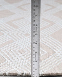 pattern flat woven wool rug pile