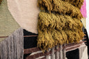 Sienna Hand Knotted Wool Wall Rug Art