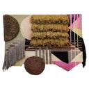Sienna Hand Knotted Wool Wall Rug Art