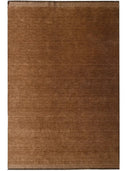 solid brown handloom area rug