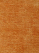 solid mustard handloom wool rug close up