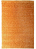 solid mustard handloom wool carpet