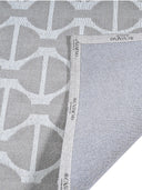 flat woven rug close up