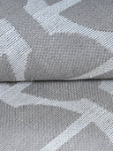 oval pattern rug close up