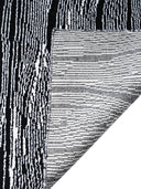 Wave Contemporary Hand-Knotted Wool Rug