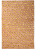 Wavy Modern Hand-Tufted Viscose & NZ Wool Rug